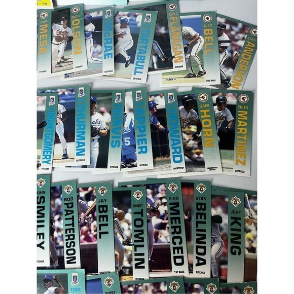 Lot of 50 1992 Fleer Baseball Cards - KC Royals & Baltimore Orioles - Picture 6 of 13